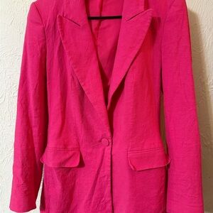 Express Hot Pink Blazer